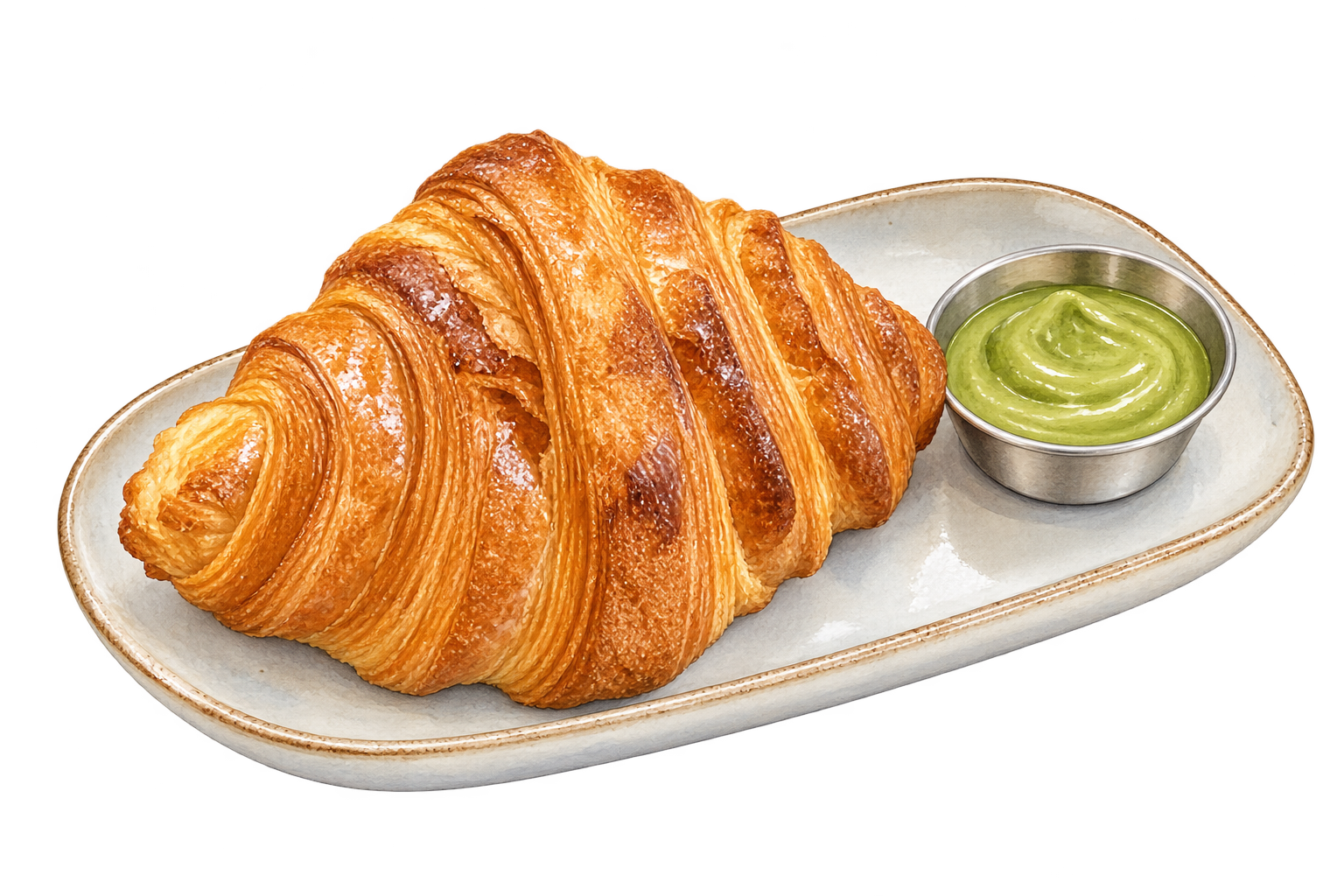 Croissant Crème Matcha